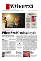 okłada najnowszego numeru Gazeta Wyborcza