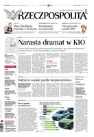 okłada najnowszego numeru Rzeczpospolita