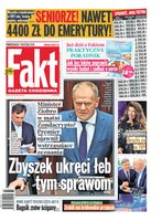 okłada najnowszego numeru Fakt