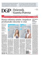 okłada najnowszego numeru Dziennik Gazeta Prawna