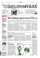 okłada najnowszego numeru Rzeczpospolita