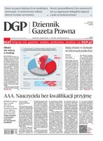 okłada najnowszego numeru Dziennik Gazeta Prawna