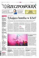 okłada najnowszego numeru Rzeczpospolita