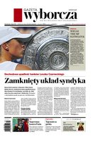okłada najnowszego numeru Gazeta Wyborcza