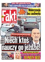 okłada najnowszego numeru Fakt