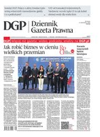 okłada najnowszego numeru Dziennik Gazeta Prawna