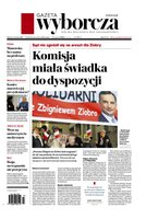 okłada najnowszego numeru Gazeta Wyborcza