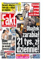 okłada najnowszego numeru Fakt