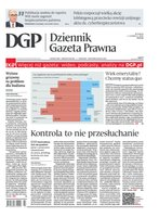 okłada najnowszego numeru Dziennik Gazeta Prawna