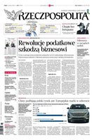 okłada najnowszego numeru Rzeczpospolita