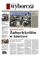 okłada najnowszego numeru Gazeta Wyborcza