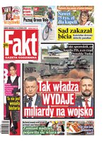 okłada najnowszego numeru Fakt