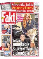 okłada najnowszego numeru Fakt