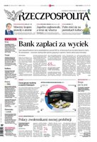 okłada najnowszego numeru Rzeczpospolita