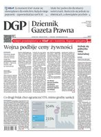 okłada najnowszego numeru Dziennik Gazeta Prawna