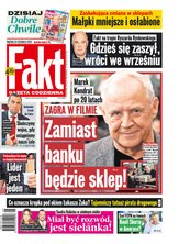okłada najnowszego numeru Fakt