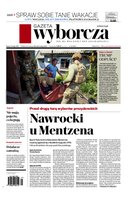 okłada najnowszego numeru Gazeta Wyborcza