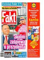 okłada najnowszego numeru Fakt