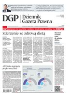 okłada najnowszego numeru Dziennik Gazeta Prawna
