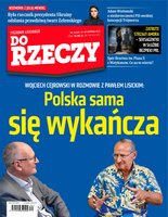 okłada najnowszego numeru Do Rzeczy