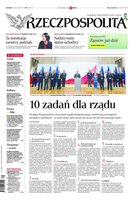 okłada najnowszego numeru Rzeczpospolita