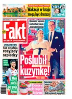 okłada najnowszego numeru Fakt