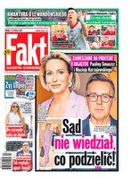 okłada najnowszego numeru Fakt