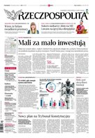 okłada najnowszego numeru Rzeczpospolita