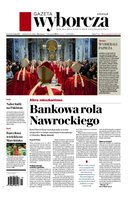 okłada najnowszego numeru Gazeta Wyborcza
