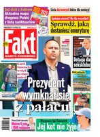 okłada najnowszego numeru Fakt