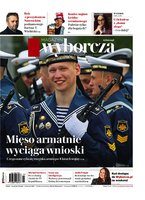 okłada najnowszego numeru Gazeta Wyborcza