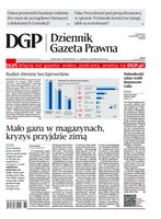okłada najnowszego numeru Dziennik Gazeta Prawna