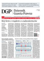 okłada najnowszego numeru Dziennik Gazeta Prawna