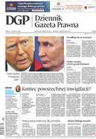 okłada najnowszego numeru Dziennik Gazeta Prawna