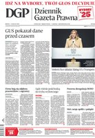 okłada najnowszego numeru Dziennik Gazeta Prawna