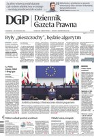 okłada najnowszego numeru Dziennik Gazeta Prawna