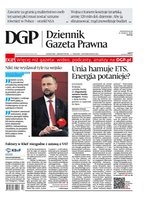 okłada najnowszego numeru Dziennik Gazeta Prawna