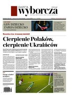 okłada najnowszego numeru Gazeta Wyborcza