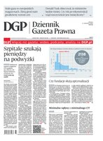 okłada najnowszego numeru Dziennik Gazeta Prawna