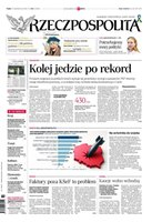 okłada najnowszego numeru Rzeczpospolita