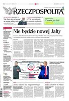 okłada najnowszego numeru Rzeczpospolita