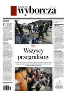 okłada najnowszego numeru Gazeta Wyborcza