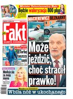 okłada najnowszego numeru Fakt