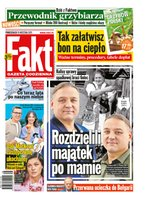 okłada najnowszego numeru Fakt