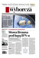 okłada najnowszego numeru Gazeta Wyborcza