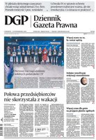 okłada najnowszego numeru Dziennik Gazeta Prawna