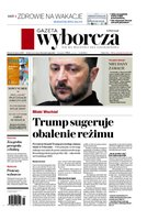 okłada najnowszego numeru Gazeta Wyborcza