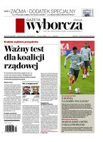 okłada najnowszego numeru Gazeta Wyborcza