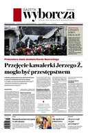 okłada najnowszego numeru Gazeta Wyborcza
