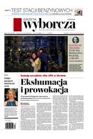 okłada najnowszego numeru Gazeta Wyborcza